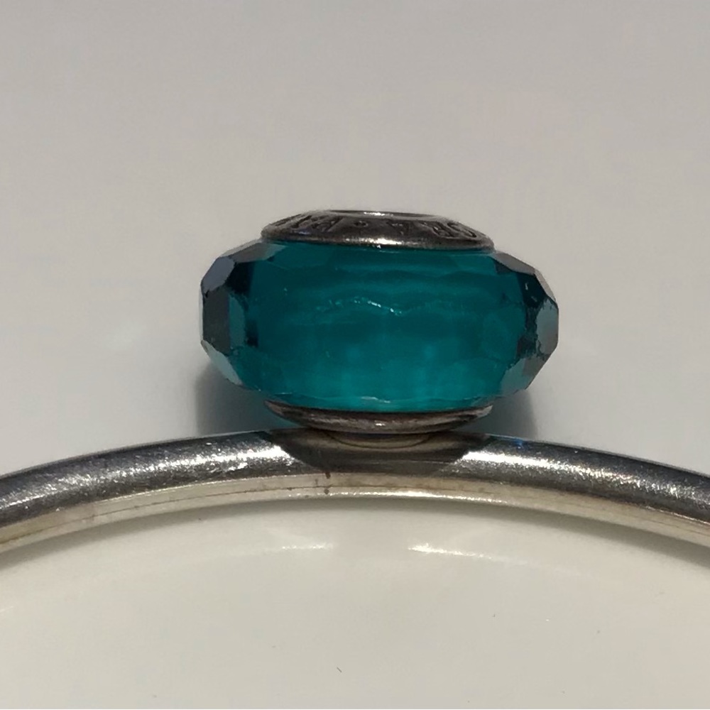 Pandora Teal Murano Charm